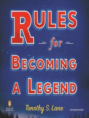Rules for Becoming a Legend - Audiobook